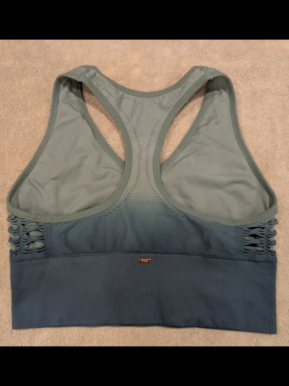 $12 Victoria's Secret PINK Size L - Sport Seamless Ombré Bralette Sports Bra